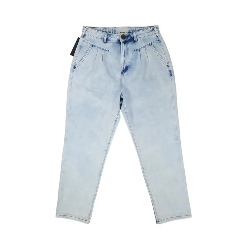 One Teaspoon Streetwalkers High Waist 80s Wide Leg in Florence Light Wash - Picture 4 of 12
